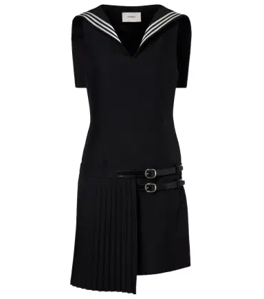 Coperni Belted pleated minidress | Thumbnail 1