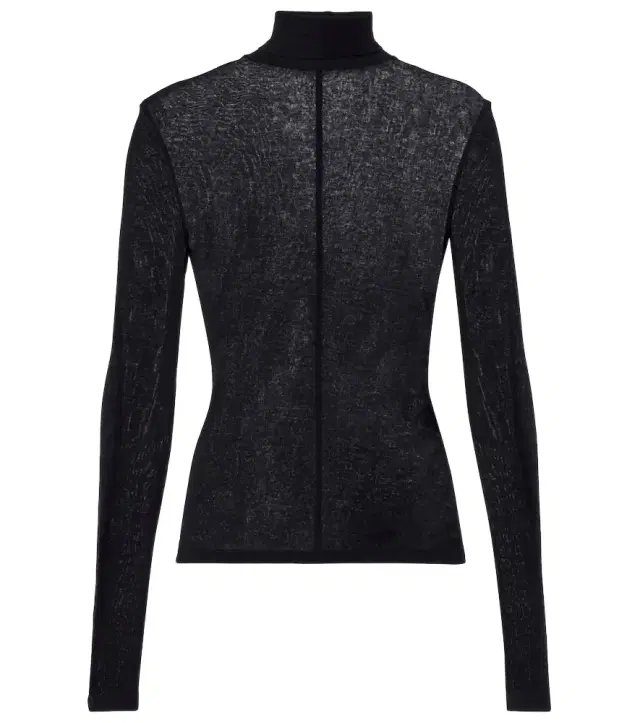 Evren cotton turtleneck top