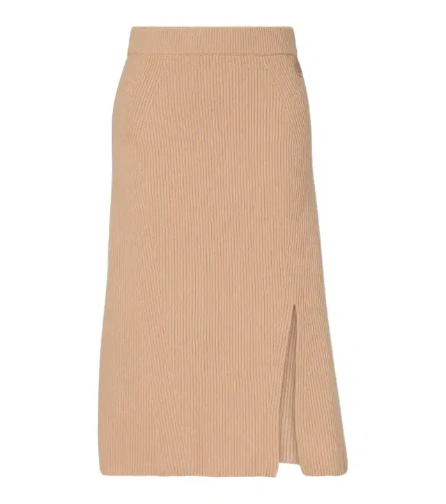 Ribbed-knit wool and cashmere midi skirt Ribbed-knit wool and cashmere midi skirt