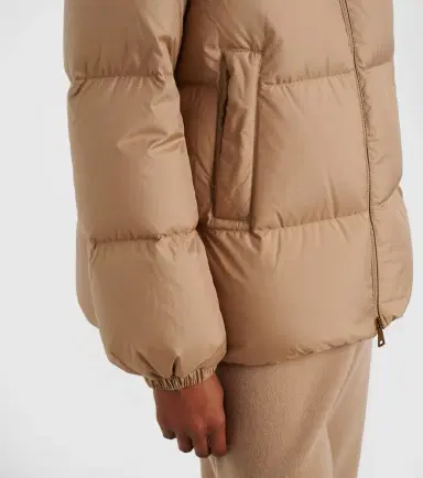 Moncler Esnaie fleece-trimmed down jacket | Thumbnail 4 Moncler Esnaie fleece-trimmed down jacket | Thumbnail 4