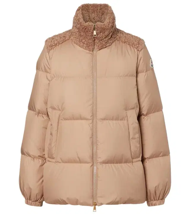 Esnaie fleece-trimmed down jacket Esnaie fleece-trimmed down jacket