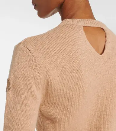 Moncler Cutout wool and cashmere sweater | Thumbnail 4