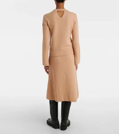 Moncler Cutout wool and cashmere sweater | Thumbnail 5
