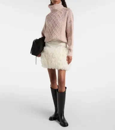 Moncler Alpaca-blend turtleneck sweater | Thumbnail 4 Moncler Alpaca-blend turtleneck sweater | Thumbnail 4