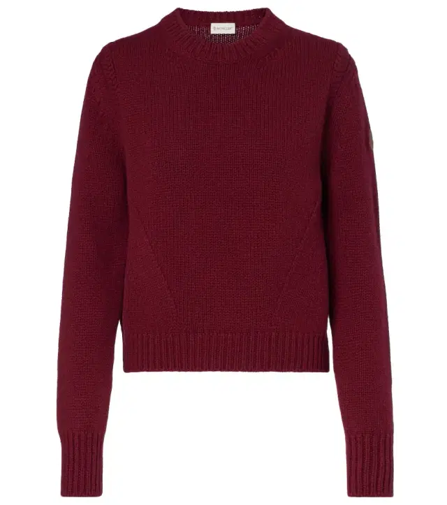 Wool and cashmere sweater