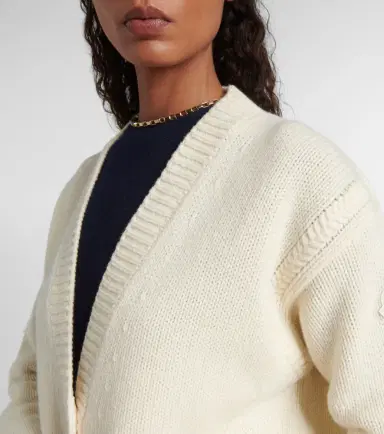Moncler Wool and cashmere cardigan | Thumbnail 4