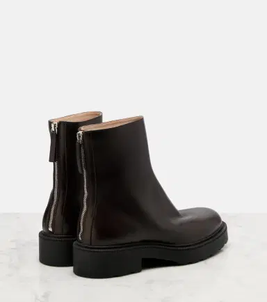 The Row Nobilis Fast leather ankle boots | Thumbnail 3 The Row Nobilis Fast leather ankle boots | Thumbnail 3