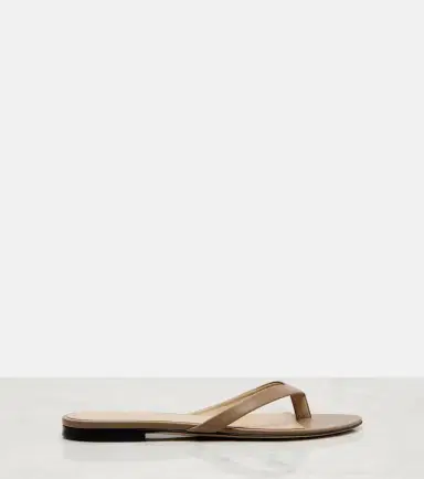 The Row Sacha leather thong sandals | Thumbnail 2