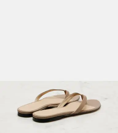 The Row Sacha leather thong sandals | Thumbnail 3