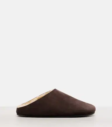 The Row Hudson shearling-lined suede mules | Thumbnail 4 The Row Hudson shearling-lined suede mules | Thumbnail 4