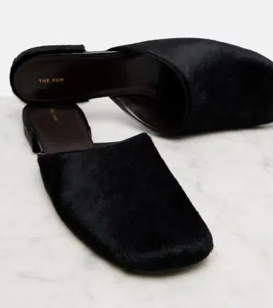 The Row Penelope calf hair mules | Thumbnail 4