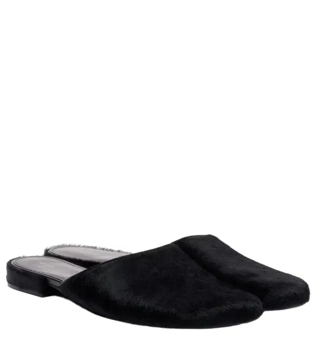 The Row Penelope calf hair mules
