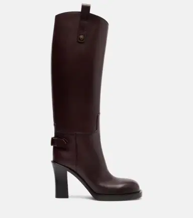 Burberry Cavalier 85 leather knee-high boots | Thumbnail 2