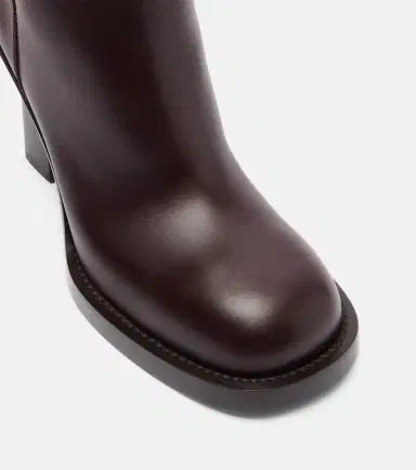 Burberry Cavalier 85 leather knee-high boots | Thumbnail 3