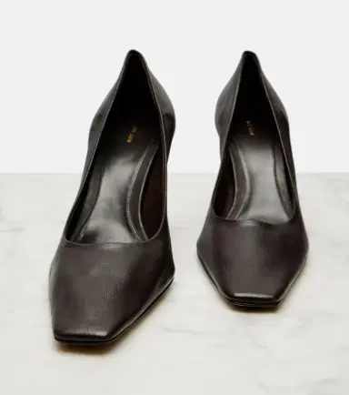 The Row Carla 80 leather pumps | Thumbnail 3 The Row Carla 80 leather pumps | Thumbnail 3
