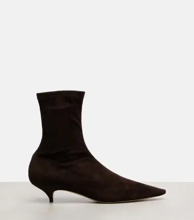 The Row Liisa 40 suede ankle boots | Thumbnail 2 The Row Liisa 40 suede ankle boots | Thumbnail 2