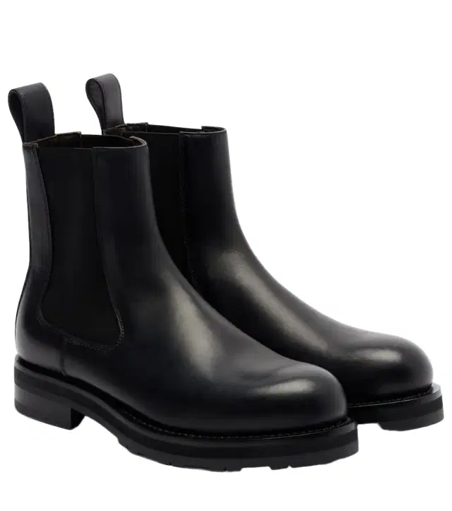 The Row Leather Chelsea boots