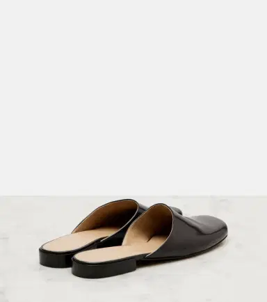 The Row Penelope leather mules | Thumbnail 4