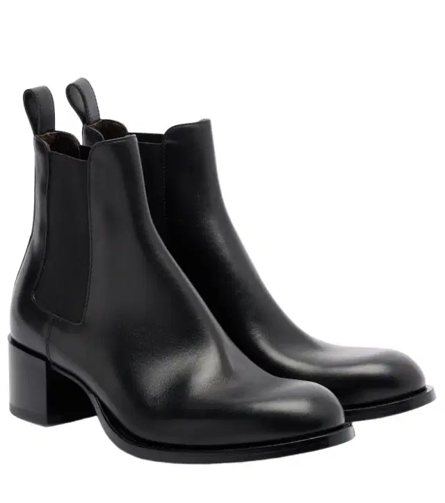The Row Nobilis Chelsea leather ankle boots