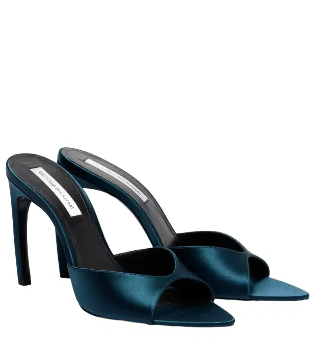 Victoria Beckham Harlow 100 satin mules