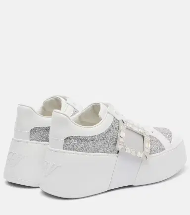 Roger Vivier Viv' Skate embellished sneakers | Thumbnail 3