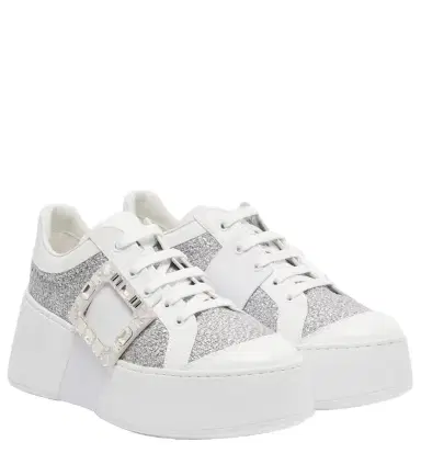 Roger Vivier Viv' Skate embellished sneakers | Thumbnail 1