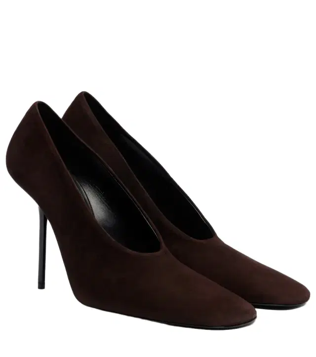 Victoria Beckham 100 suede pumps