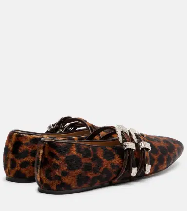 Le Monde Béryl Le Monde Béryl Claudia calf hair Mary Jane flats | Thumbnail 3 Le Monde Béryl Le Monde Béryl Claudia calf hair Mary Jane flats | Thumbnail 3
