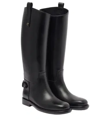Burberry Cavalier leather knee-high boots | Thumbnail 1 Burberry Cavalier leather knee-high boots | Thumbnail 1
