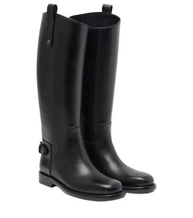 Cavalier leather knee-high boots
