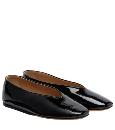 Le Monde Béryl Le Monde Béryl Regency patent leather ballet flats | Thumbnail 1 Le Monde Béryl Le Monde Béryl Regency patent leather ballet flats | Thumbnail 1