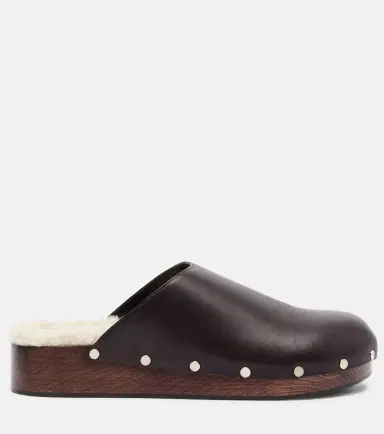 Le Monde Béryl Le Monde Béryl Agnes studded leather mules | Thumbnail 3 Le Monde Béryl Le Monde Béryl Agnes studded leather mules | Thumbnail 3