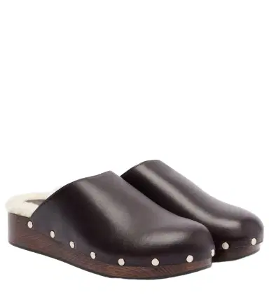 Le Monde Béryl Le Monde Béryl Agnes studded leather mules | Thumbnail 1 Le Monde Béryl Le Monde Béryl Agnes studded leather mules | Thumbnail 1