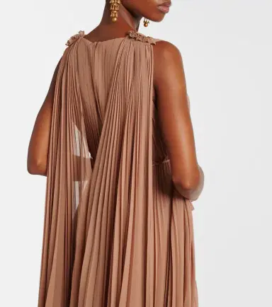 Zimmermann Memento plissé caped maxi dress | Thumbnail 6 Zimmermann Memento plissé caped maxi dress | Thumbnail 6