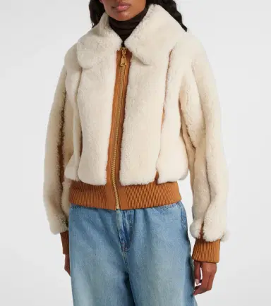 Zimmermann Story shearling bomber jacket | Thumbnail 2