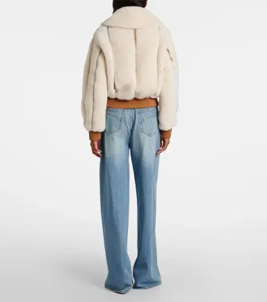 Zimmermann Story shearling bomber jacket | Thumbnail 6