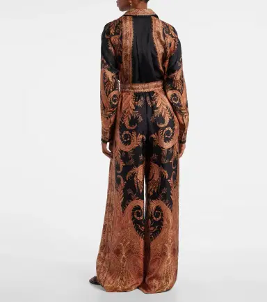 Zimmermann Hypnotic silk wide-leg pants | Thumbnail 3