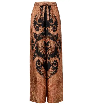 Zimmermann Hypnotic silk wide-leg pants | Thumbnail 1