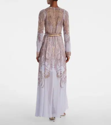 Zimmermann Hypnotic belted paisley maxi dress | Thumbnail 4