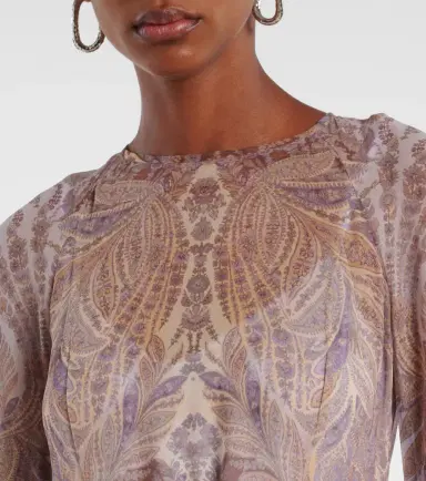 Zimmermann Hypnotic belted paisley maxi dress | Thumbnail 5