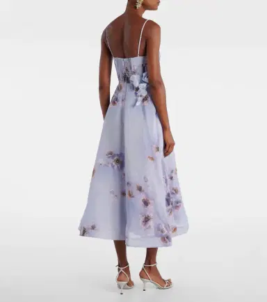 Zimmermann Hypnotic floral linen and silk bustier dress | Thumbnail 3 Zimmermann Hypnotic floral linen and silk bustier dress | Thumbnail 3