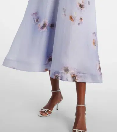 Zimmermann Hypnotic floral linen and silk bustier dress | Thumbnail 6 Zimmermann Hypnotic floral linen and silk bustier dress | Thumbnail 6