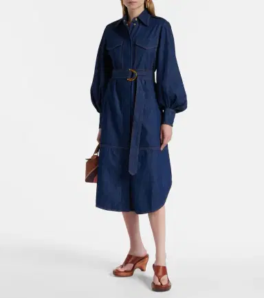 Zimmermann Denim midi dress | Thumbnail 2