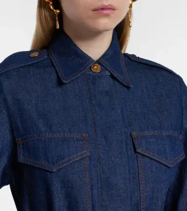 Zimmermann Denim midi dress | Thumbnail 6