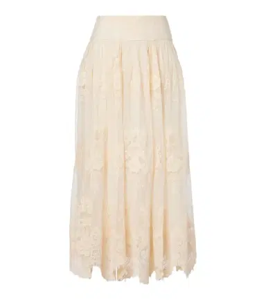 Zimmermann Hypnotic floral lace maxi skirt | Thumbnail 1