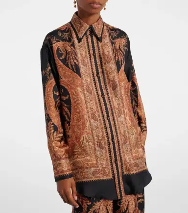 Zimmermann Hypnotic silk shirt | Thumbnail 5 Zimmermann Hypnotic silk shirt | Thumbnail 5