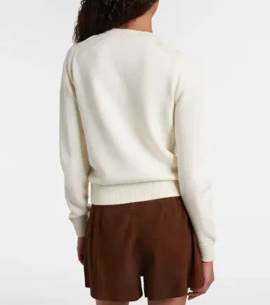 Moncler ogo virgin wool sweater | Thumbnail 6