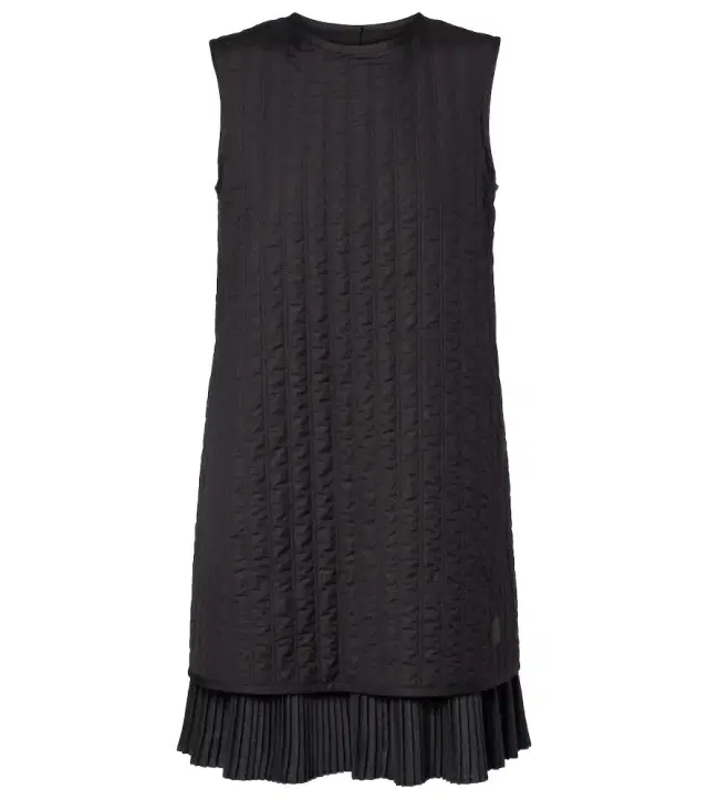 Cotton-blend minidress