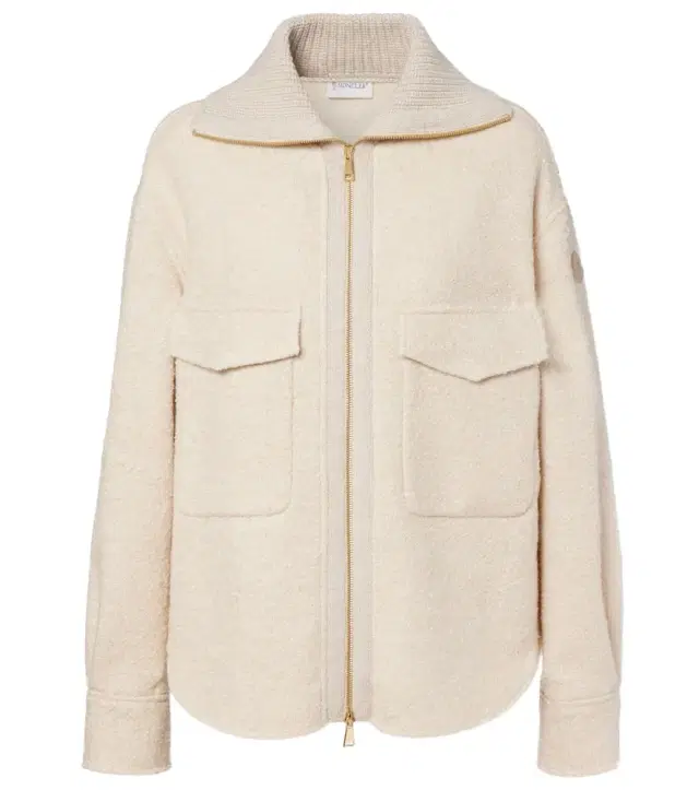 Wool-blend jacket