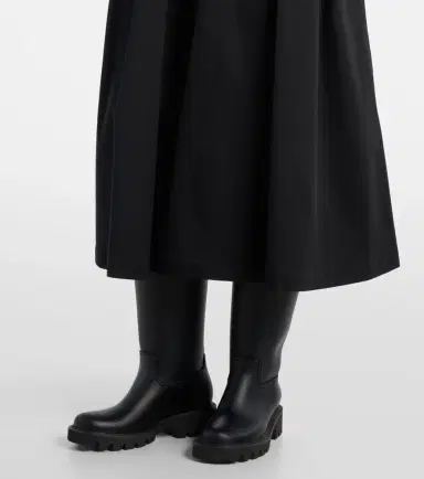 Moncler Cotton midi skirt | Thumbnail 3 Moncler Cotton midi skirt | Thumbnail 3